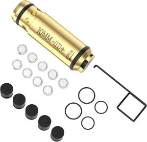 10mm Laser Training Cartridge with Chamber Extractor Tool Dry Fire Training System for Hunting and Shooting