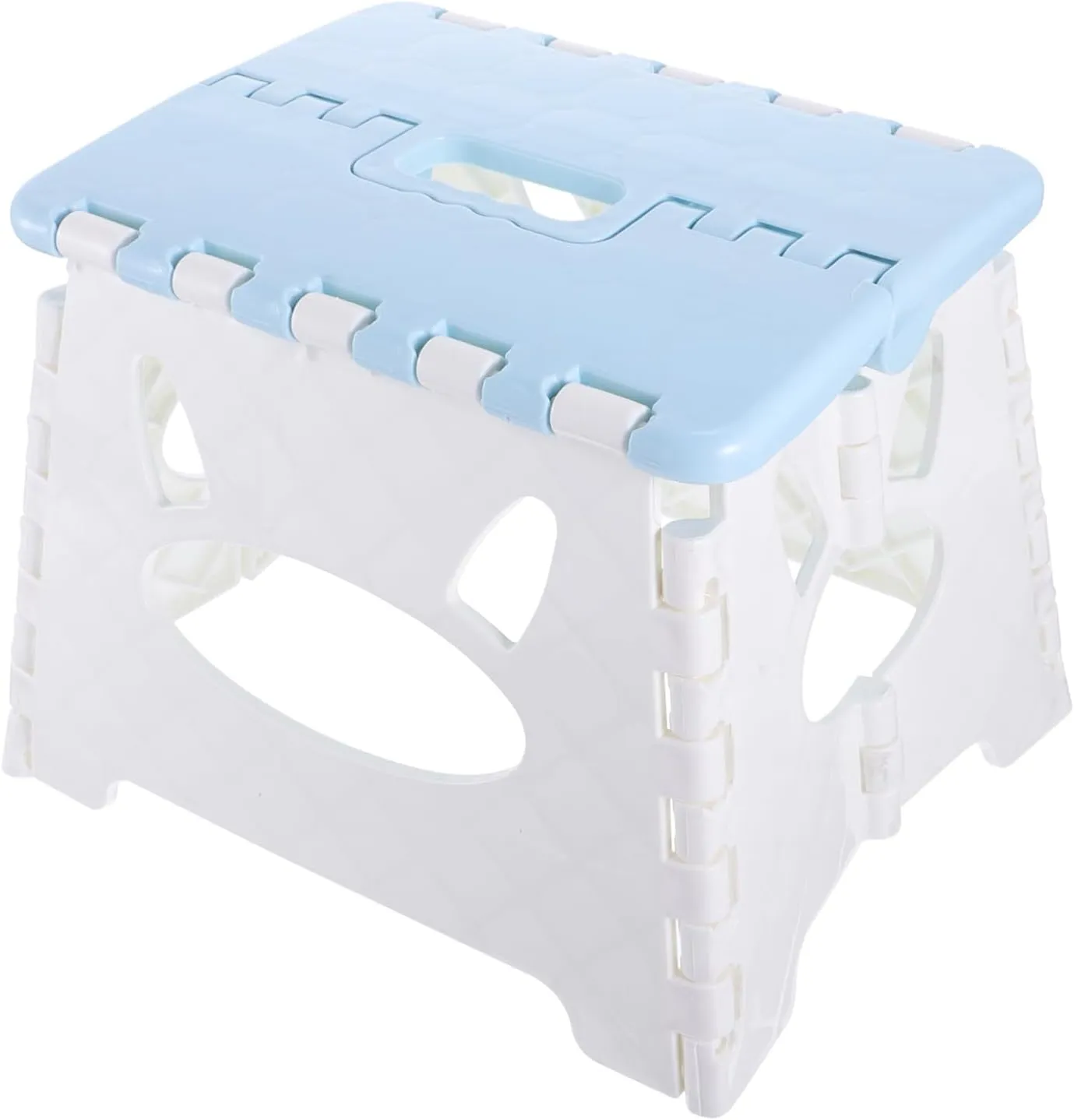 1Pc Portable Plastic Stool Compact and Lightweight Folding Step Stool for Camping Fishing and Outdoor Activities Lovely Design for Adults Easy to Store and Carry
