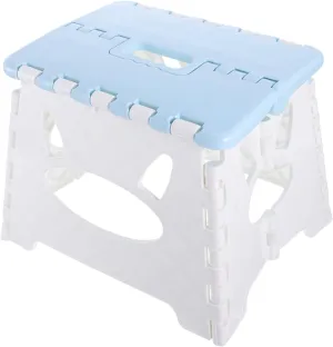 1Pc Portable Plastic Stool Compact and Lightweight Folding Step Stool for Camping Fishing and Outdoor Activities Lovely Design for Adults Easy to Store and Carry