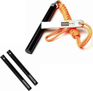 1X FS125   2X Heavy-Duty Plus Ferro Rod As Back-up