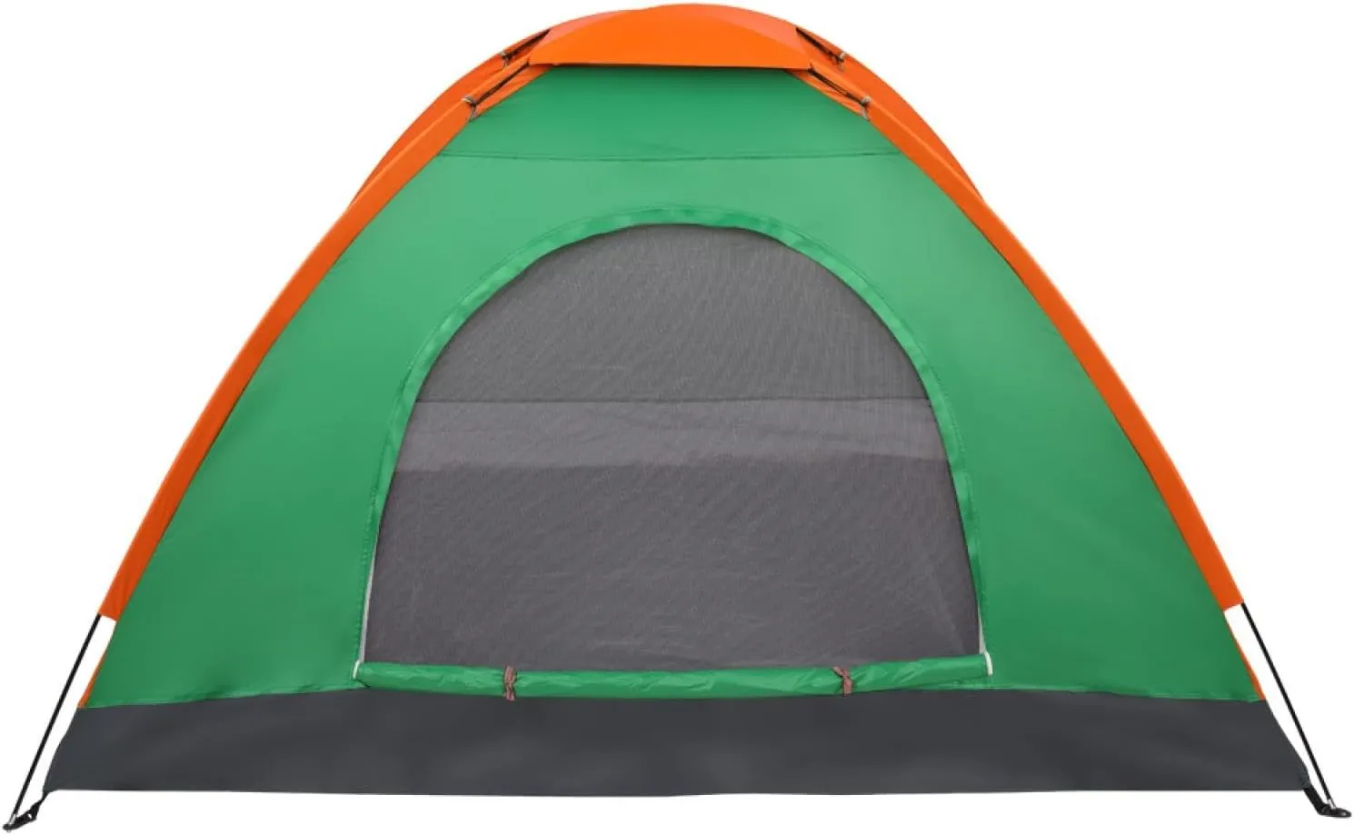 2-Person Waterproof Oxford Fabric Camping Dome Tent with Double Doors & Glass Fiber Poles - Quick Setup for Camping & Outdoor Adventures