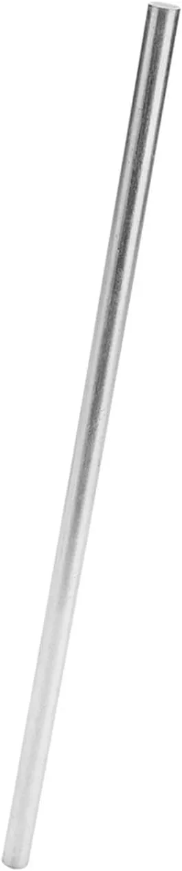 3 Sizes Rod Suitable for Camping, Hiking, Barbecue Grill, High Purity Fire Starter, Portable Fire Starter Metal Rod with Silver Antioxidant Paint, Great for Igniting (8mm*60mm) (8mm*250mm)