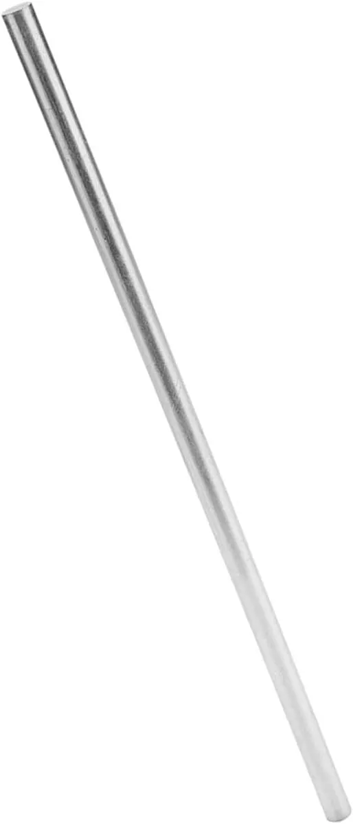 3 Sizes Rod Suitable for Camping, Hiking, Barbecue Grill, High Purity Fire Starter, Portable Fire Starter Metal Rod with Silver Antioxidant Paint, Great for Igniting (8mm*60mm) (8mm*250mm)