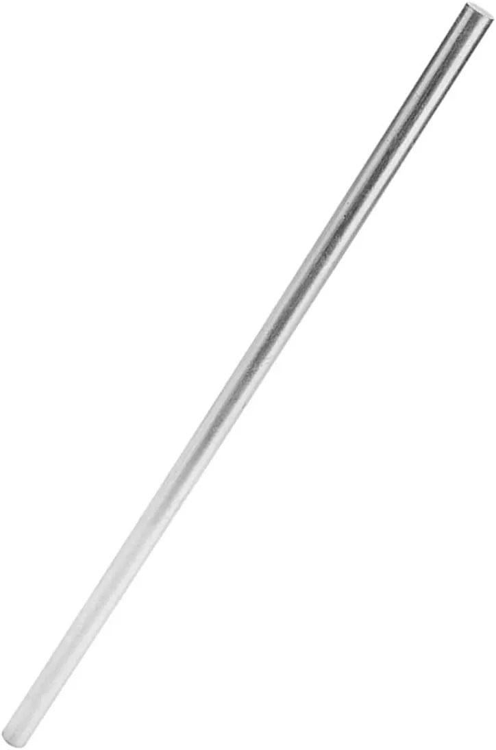 3 Sizes Rod Suitable for Camping, Hiking, Barbecue Grill, High Purity Fire Starter, Portable Fire Starter Metal Rod with Silver Antioxidant Paint, Great for Igniting (8mm*60mm) (8mm*250mm)