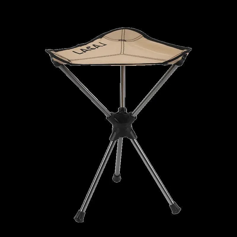 360 Safe payments Alloy Stool Triangle Lightweight Degree Swivel Camping Chair Rotating Limited edition