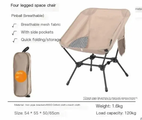 360 Safe payments Alloy Stool Triangle Lightweight Degree Swivel Camping Chair Rotating Limited edition