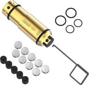 .380acp Laser Training Cartridge with Chamber Extractor Tool Dry Fire Practice and Shooting Training