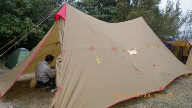 3F Camping GEAR Exquisite All-in-one solution Tent 8-12 UL Person Outdoor