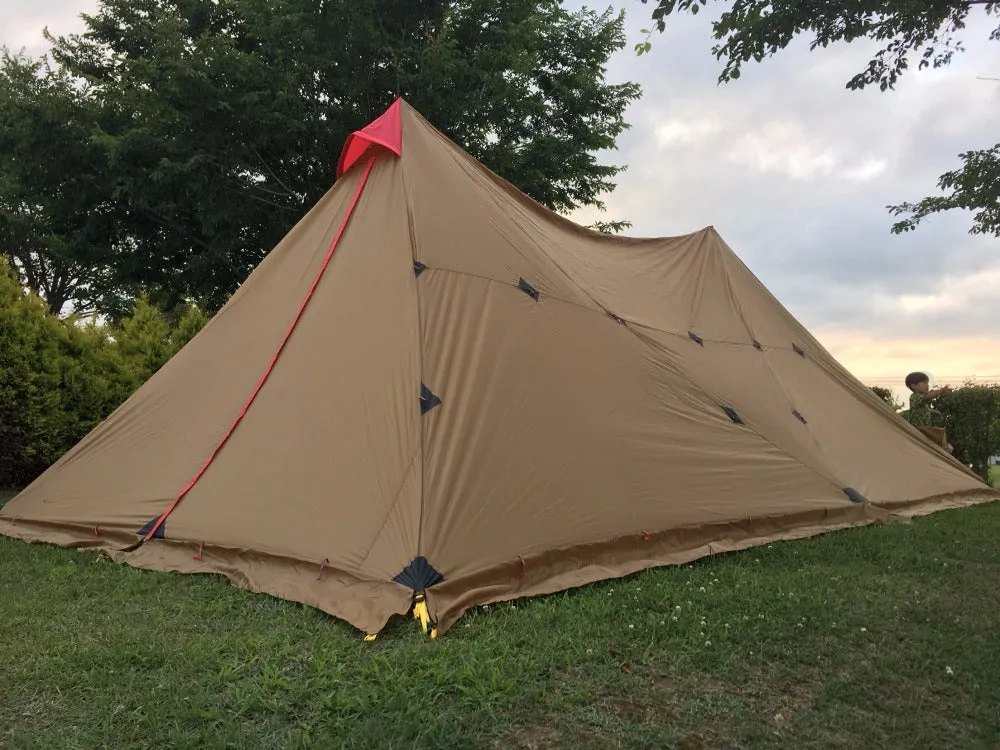 3F Camping GEAR Exquisite All-in-one solution Tent 8-12 UL Person Outdoor