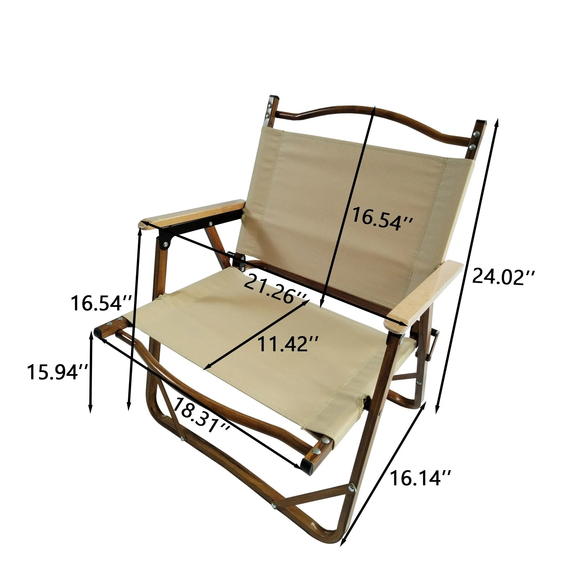 4 Folding Chairs and Dining Table Set Outdoor Portable Dining Set