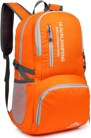 40L Water Proof Wear Resistant Foldable Hiking Backpack Daypack