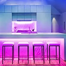 5M LED Strip Light Kit | Waterproof RGB Rope Light with App & Remote Control