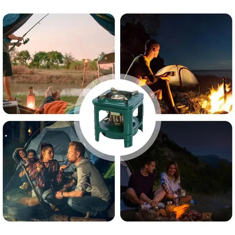 8-Wicks Outdoor Heater Stove