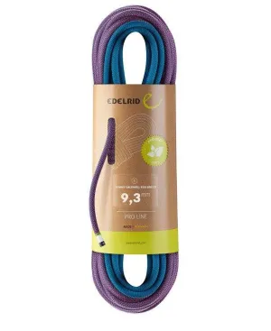 9.3mm Tommy Caldwell Eco Color Tec Dry Climbing Rope - EDELRID