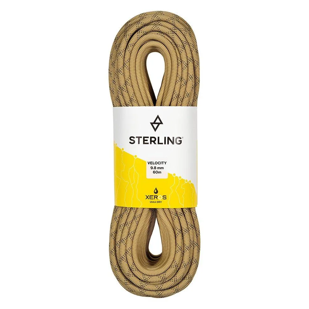 9.8mm Velocity Climbing Rope - STERLING ROPE
