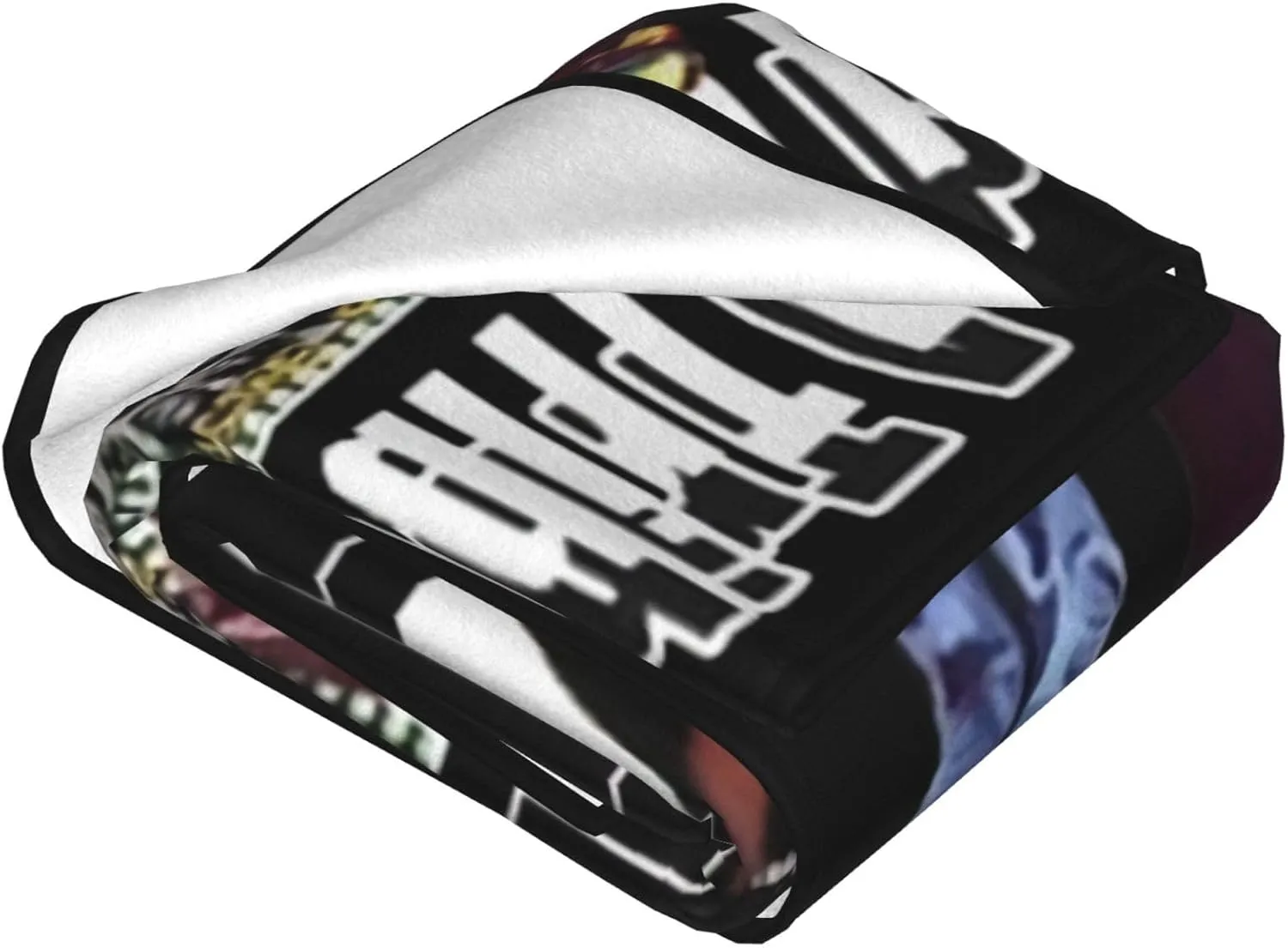 A Tribe Rapper Called Music Quest Band Fleece Throw Blanket Flannel Air Conditioning Quilt for Couch Camping Travel 50"x40"