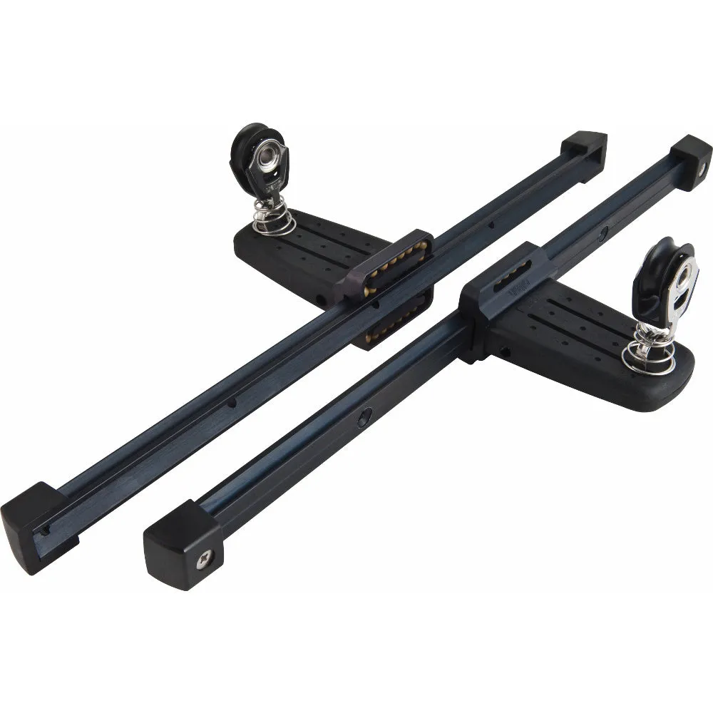 Adjustable jib track with ball bearing cars and 30mm Dynamic blocks