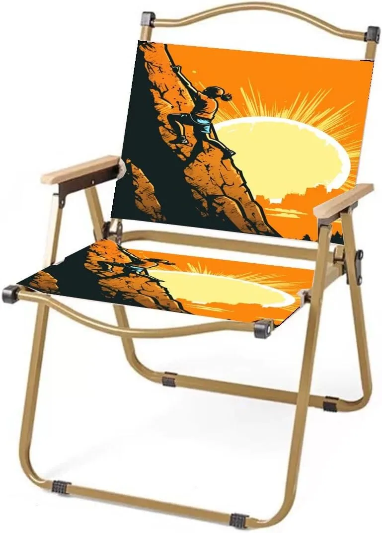 Adventure Gear Portable Outdoor Chair with Rock Climber-BU419,Adding a Personalized Touch to Your Chair