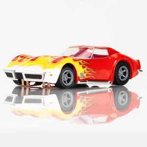AFX/Racemasters Corvette 1970 Red/Yellow Wildfire AFX22055