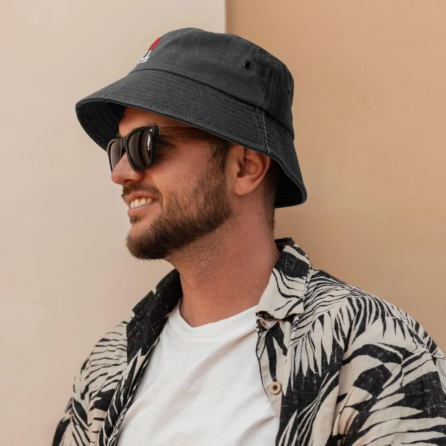 All Trash No Trailer Woman's Mans Fisherman Hat Sun Hat