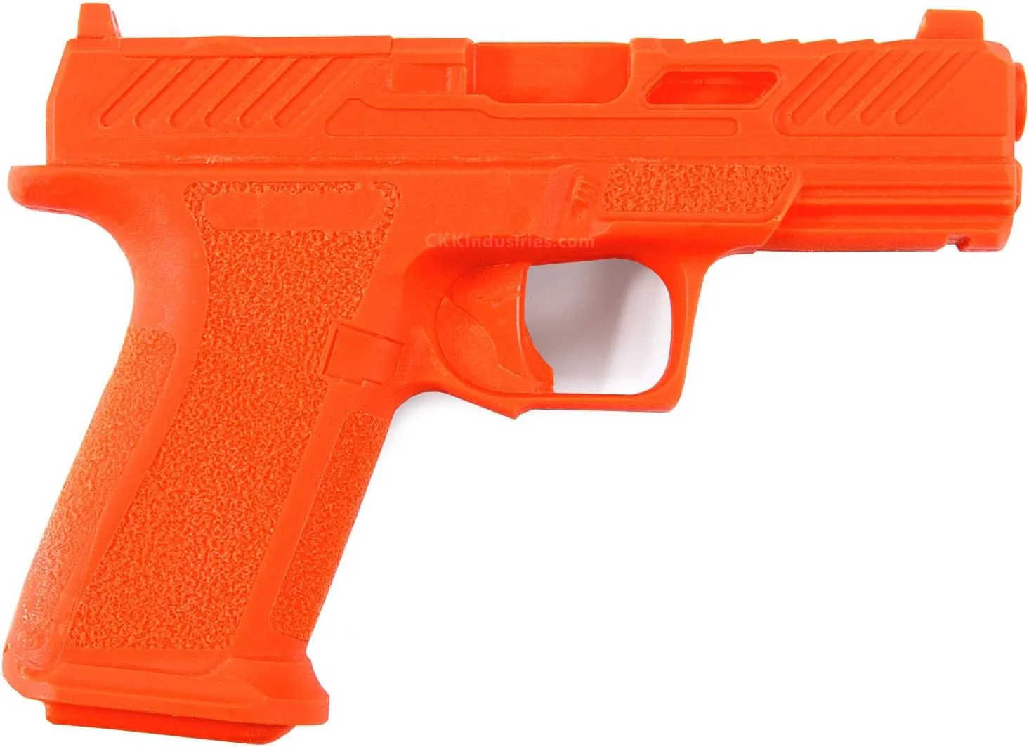 American Safety Trainers - Non-Functional Solid Polymer Training Guns - Blaze Orange - U.S.A. - Safe Practice Aides - Fits Model Specific Holsters
