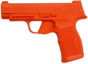 American Safety Trainers - Non-Functional Solid Polymer Training Guns - Blaze Orange - U.S.A. - Safe Practice Aides - Fits Model Specific Holsters