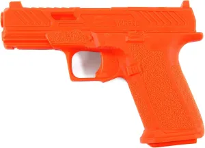 American Safety Trainers - Non-Functional Solid Polymer Training Guns - Blaze Orange - U.S.A. - Safe Practice Aides - Fits Model Specific Holsters
