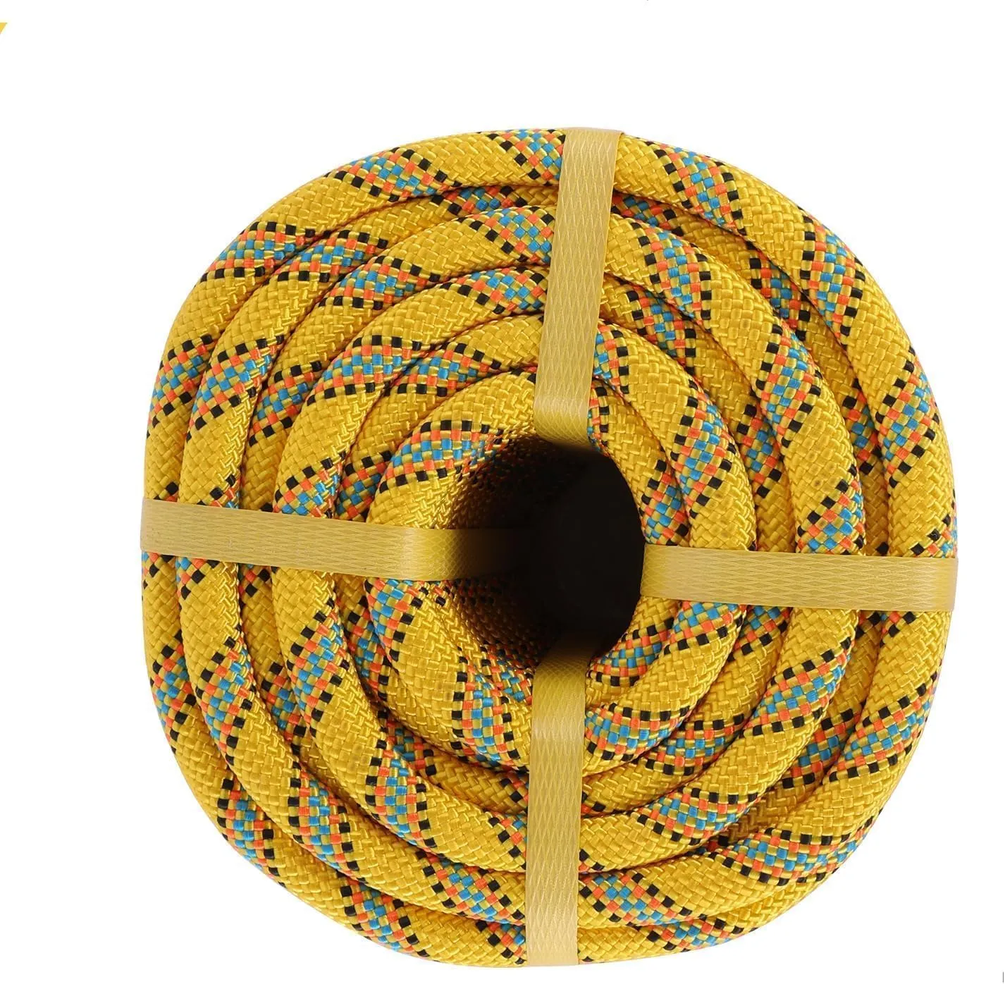 Arborist Rope Climbing Rope（1/2 inch x 200ft） 48 Strands Bull Rope for Construction Climbing Swing Sailing