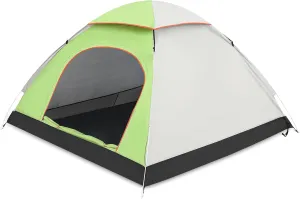Athena Collection 1-2 Person Camping Dome Tent, Portable Backpacking Tent Easy Setup Travel Tent with Carry Bag, Outdoor All Seasons Tent Windproof Camping Equipment for Lawn Garden Park