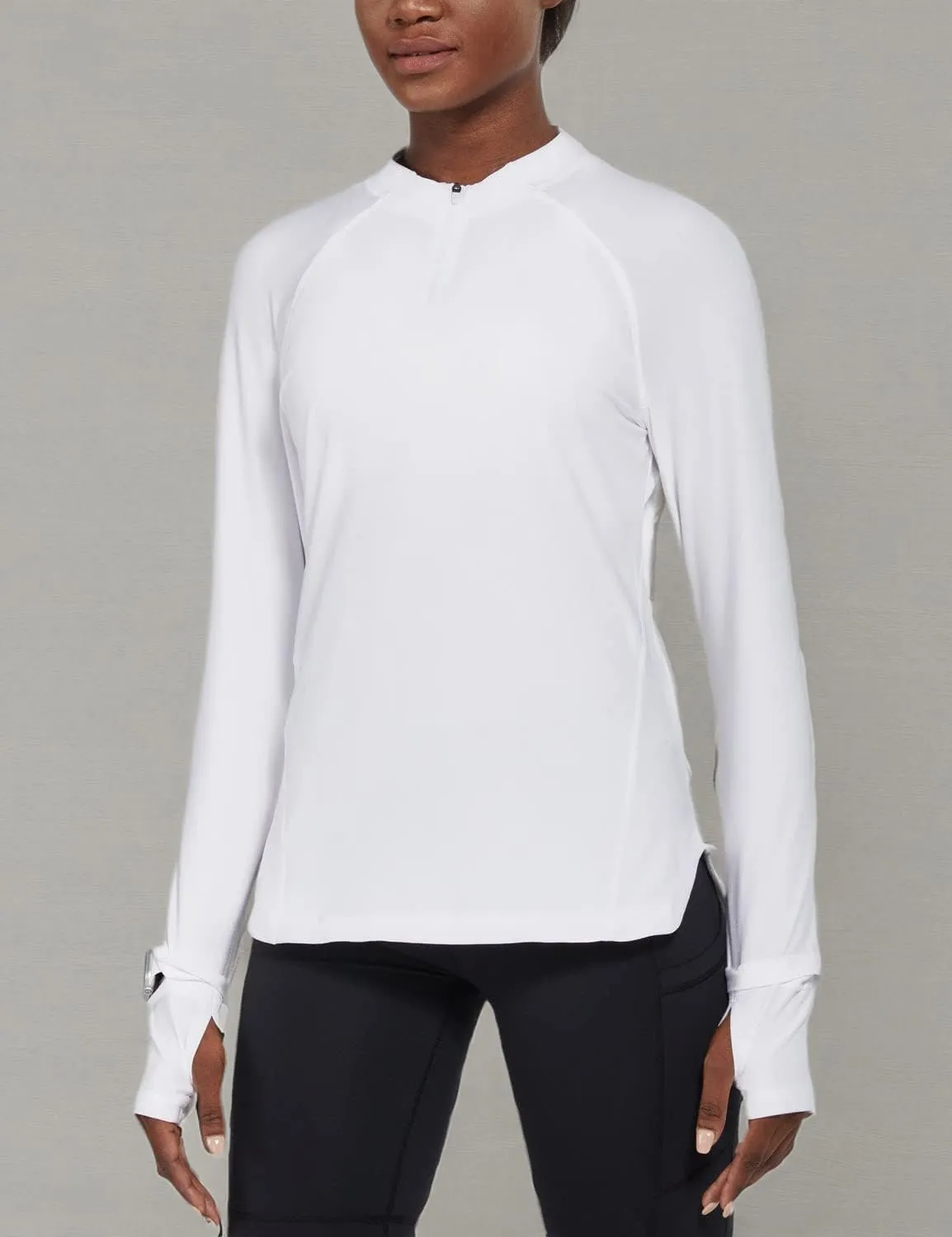 baleaf Women's Long Sleeve Running Shirts Quick Dry Lightweight Pullover Workout Tops Athletic T-Shirts Moisture Wicking