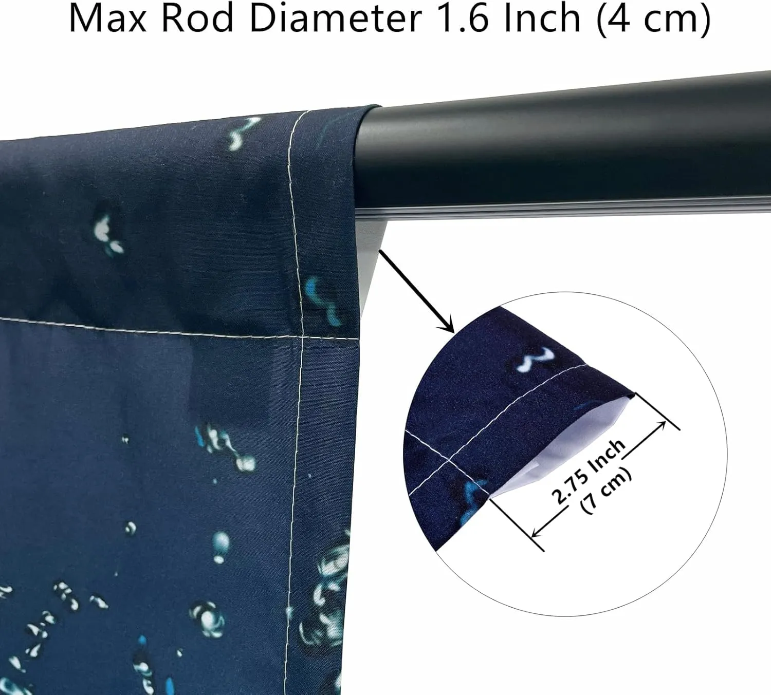 Basketball Curtains W28 x L48 Inch Rod Pocket Kids Sports Fire Ball Water Flame Thunder Lightning Print Pattern Privacy Fabric Window Drapes for Boys Bedroom Nursery Baby Playroom 2 Panels