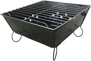 BBQ Grill Outdoor Gas grill Outdoor Folding Charcoal Grill Barbecue Tools Portable BBQ Camping Grill Detachable Bonfire Grill Stove Camping Hiking Accessory