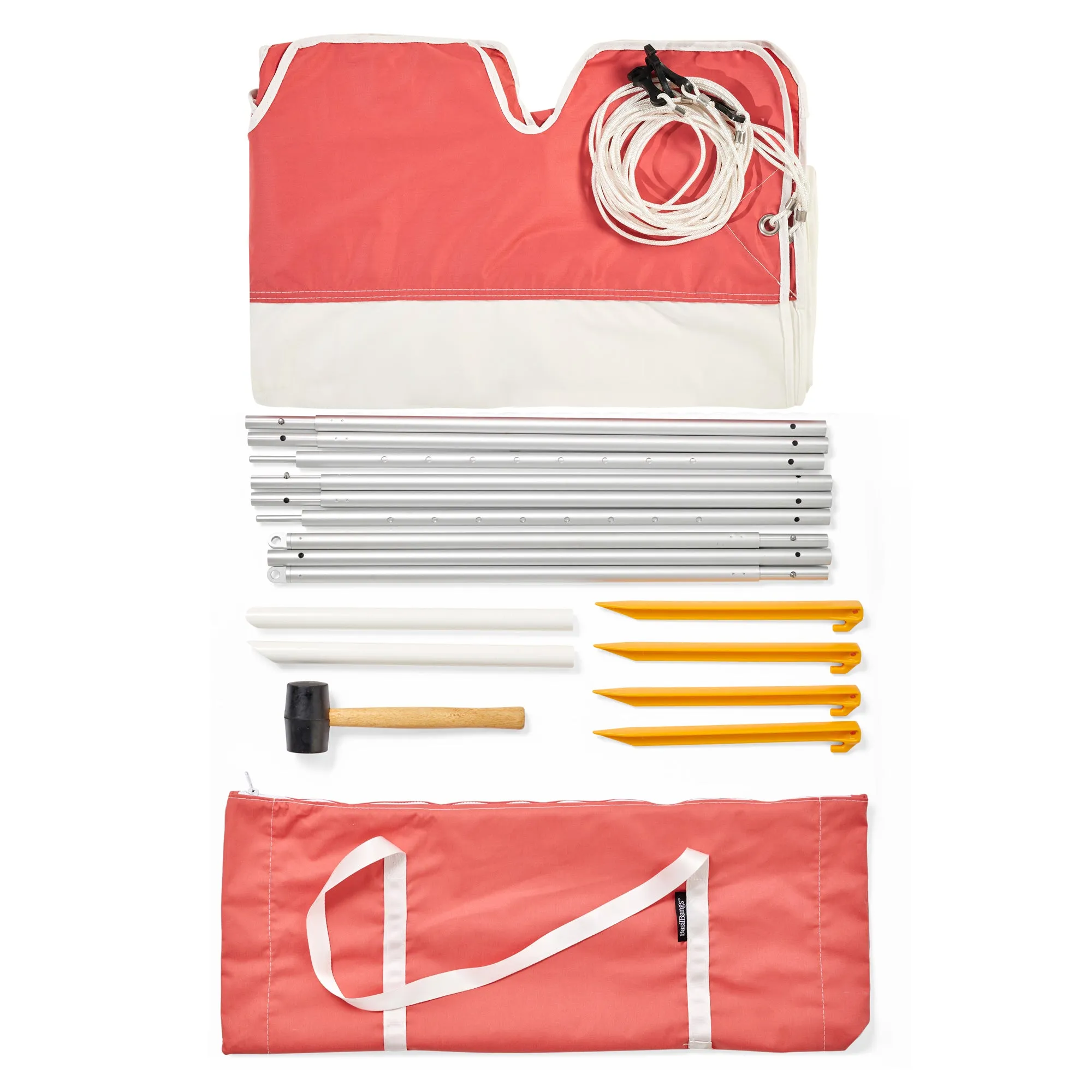 Beach Tent - Salt/Coral