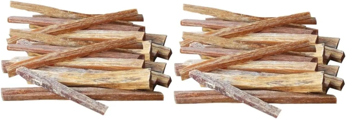 BESPORTBLE 2pcs Firelighters Bag Dried Wood Sticks for Fire Pit Charcoal Fire Starter Small Camping Firewood Easy to Light Firewood for BBQ