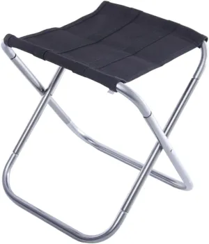 BESPORTBLE Outdoor Folding Stool Aluminum Alloy Compact Camping BBQ Portable Lightweight Rest Seat