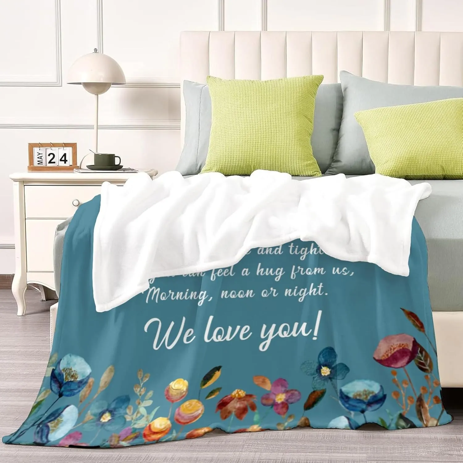 Best Gigi Ever Gifts, Gigi Birthday Gifts for Grandma from Grandkids, Granny Gifts, Grandmother Gift Throw Blanket 60”x50”