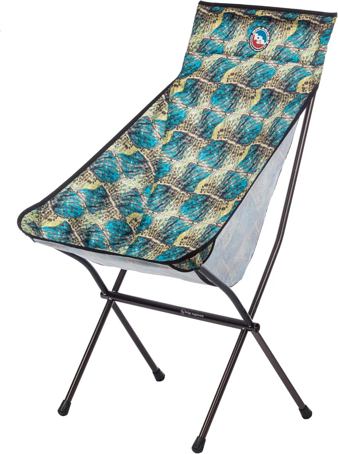 Big Agnes Big Six Camp Chair - Deluxe Comfort for Your Outdoor Adventures | Lightweight, Packable & Portable Camping Chair | Tall Back, Wide Seat | Easy Setup