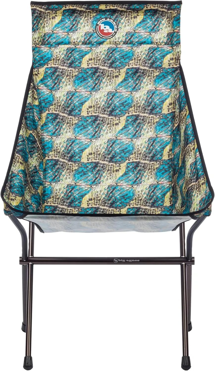 Big Agnes Big Six Camp Chair - Deluxe Comfort for Your Outdoor Adventures | Lightweight, Packable & Portable Camping Chair | Tall Back, Wide Seat | Easy Setup