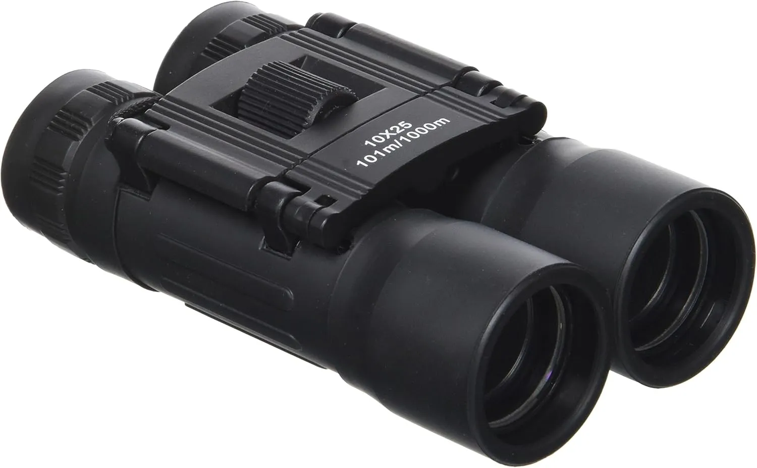 Binocular 10x25 Outdoor Cadet Camping Hiking Travel Foldable with Carry Pouch Black