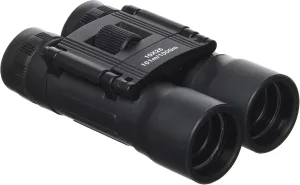 Binocular 10x25 Outdoor Cadet Camping Hiking Travel Foldable with Carry Pouch Black