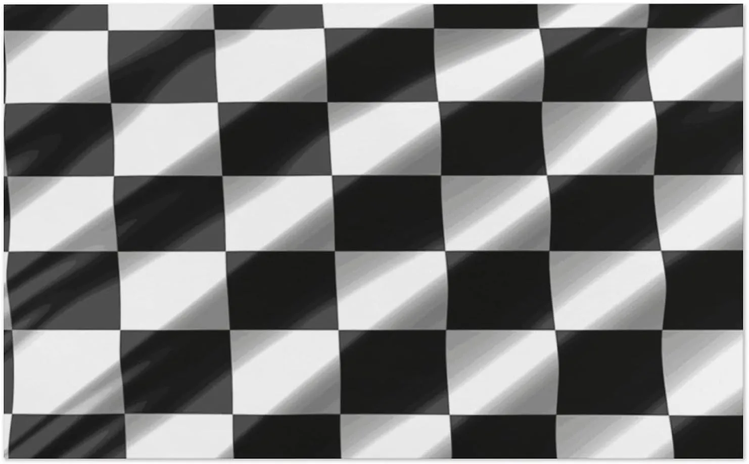 Black White Race Checkered Flag Beach Towel 31X51" Quick Dry Bath Towels Lightweight Sand Free Pool Bath Shower Towels Oversized Beach Blanket for Swimming Travel Favors Birthday Vacation Gift