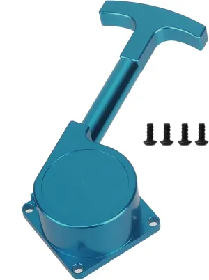 Blue Upgrade Parts Aluminum Alloy RC Car Pull Starter for R020 Vertex 18 Nitro Engine