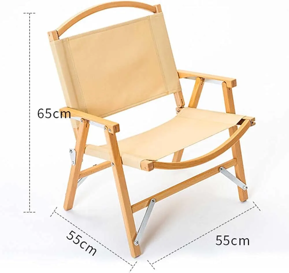 BTZHY Recliner Chair,Foldable Camping Chairs,Portable Leisure Chairs,Solid Wood Fishing Chairs,Beach Seats with Backrests,for Outdoor Travel,Sketching,Picnics,Grass.
