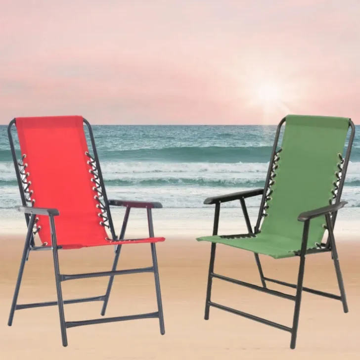 Bungee Oxford Folding Chairs