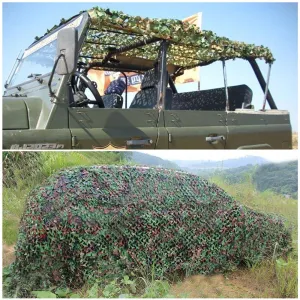 Camouflage Tent Cover