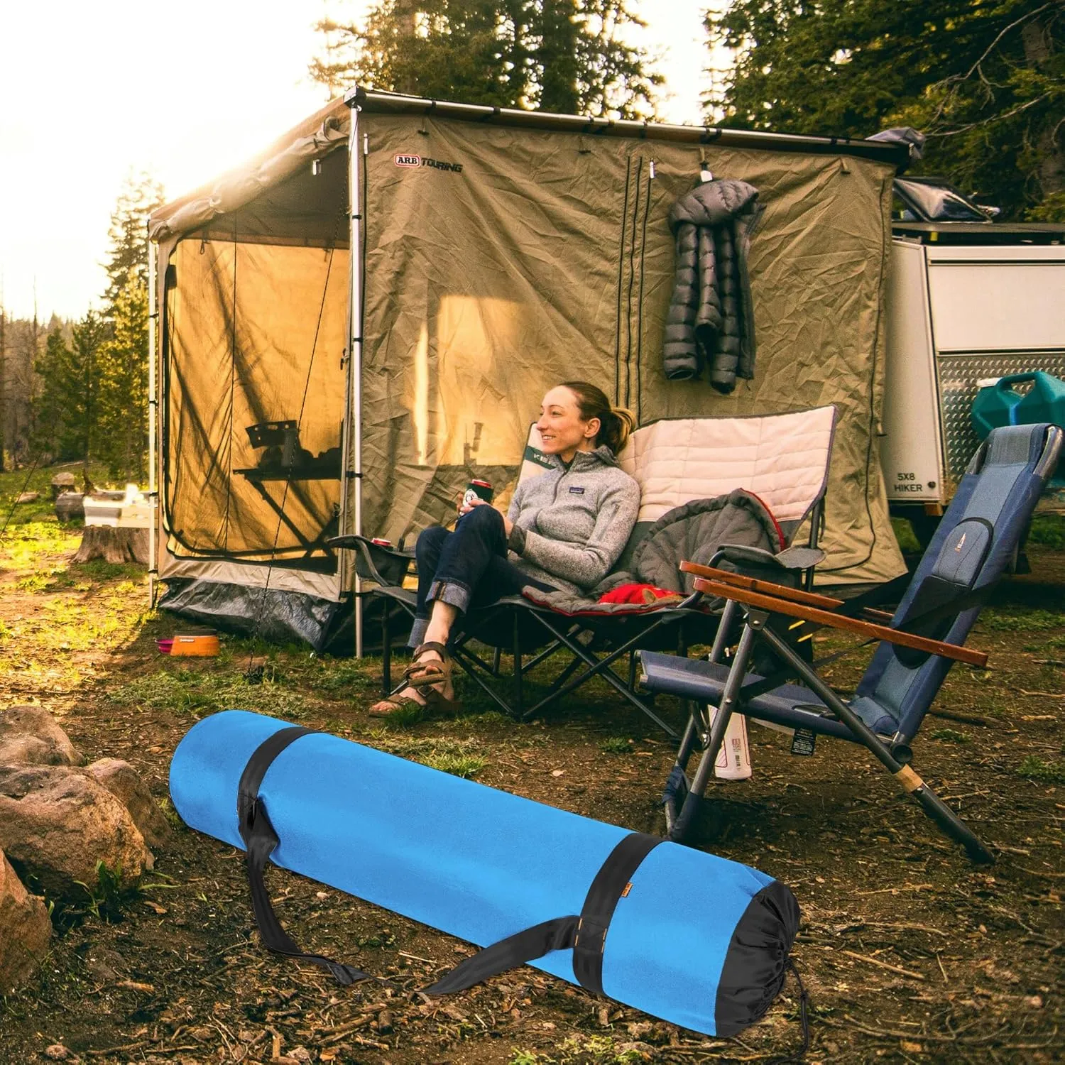 Camp Chair Replacement Bag Outdoor Folding Chair Carrying Bag with Shoulder Strap Heavy Duty Chair Bag