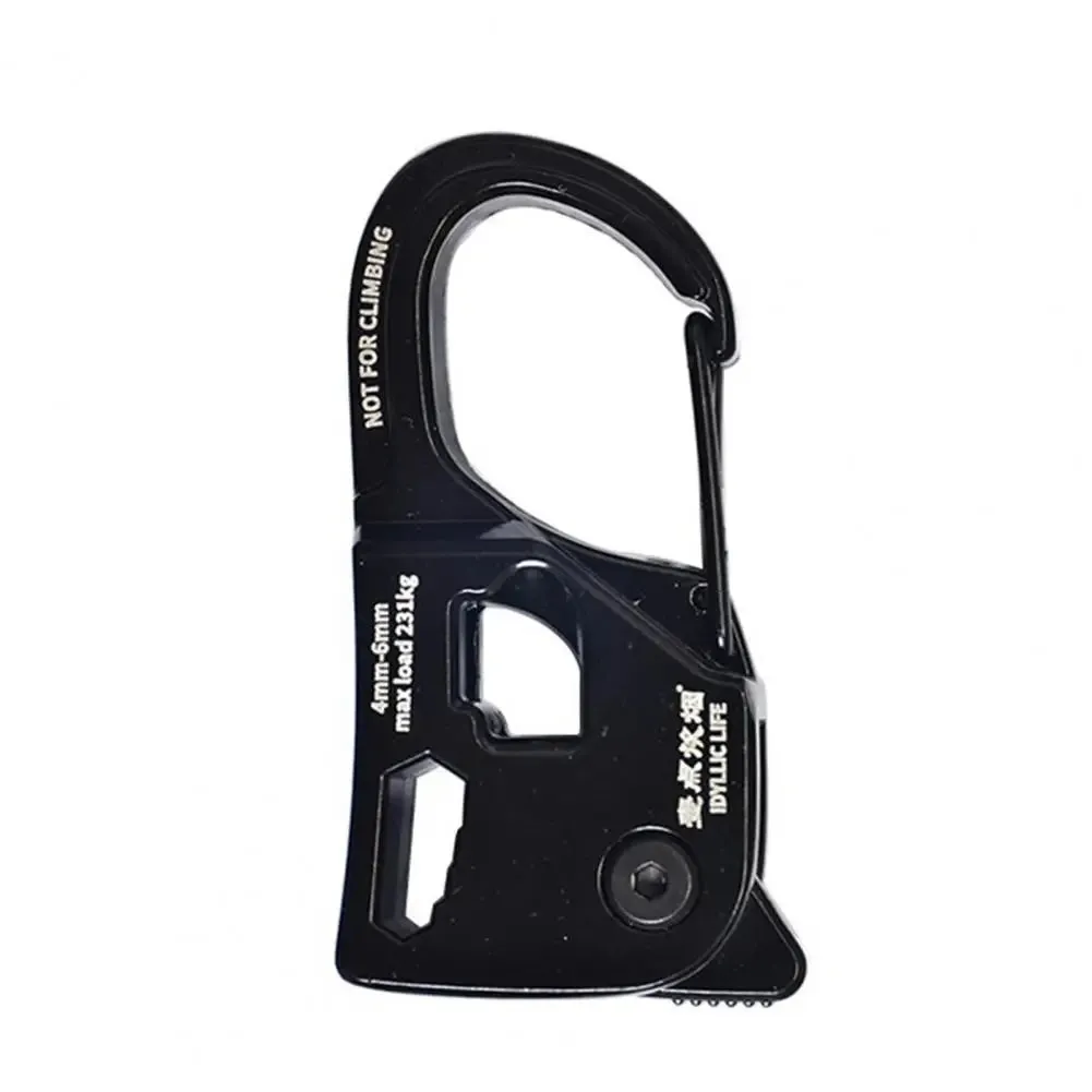 Camping Accessories Durable Aluminum Alloy Tent Rope Tensioner for Lightweight Portable Camping Gear Strong for Outdoor