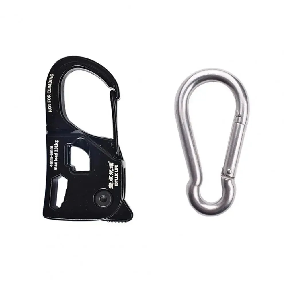 Camping Accessories Durable Aluminum Alloy Tent Rope Tensioner for Lightweight Portable Camping Gear Strong for Outdoor