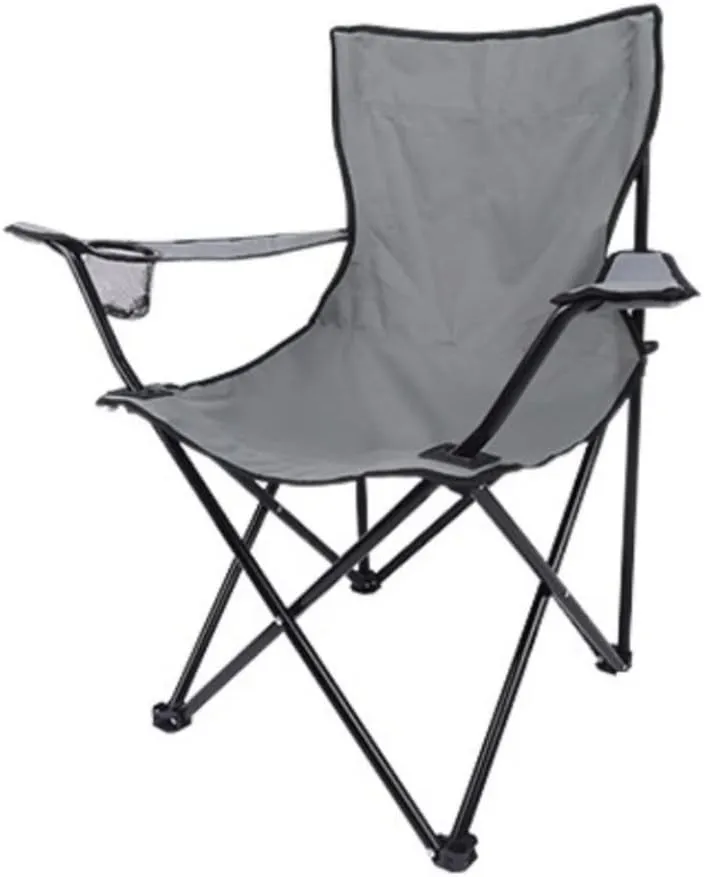 Camping Chair Fishing Chair Folding Chairs Camping Folding Padded Deck Chair Backchair Beach Chair Fishing Chair Portable Lounge Chair Outdoor Armchair with Cup Holder Lawn Chairs Outside (Color : B