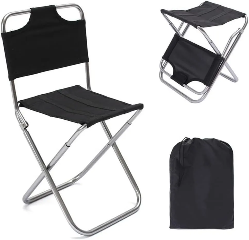 Camping Chair Folding Chair Portable Chair Camping Chair Ultralight Outdoor Folding Chair Portable Backrest Fishing Stool Aluminum Art Sketching Benc